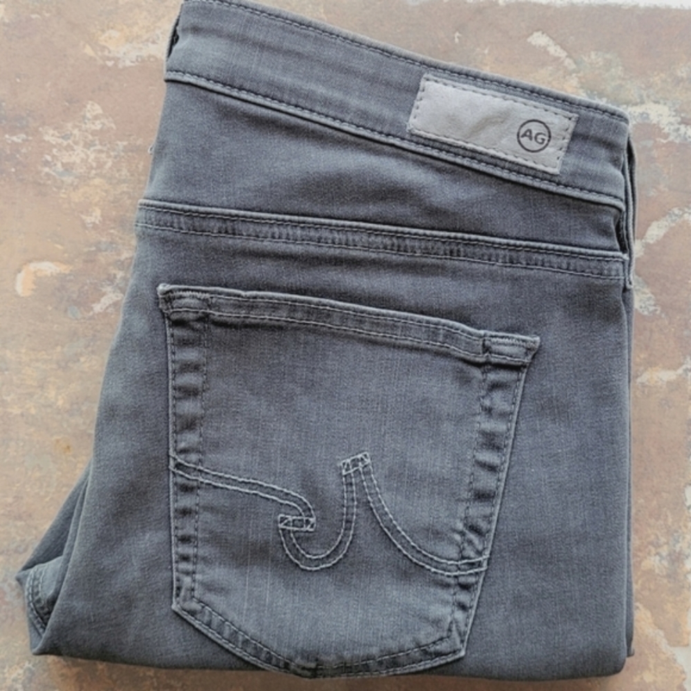 AG Jeans Absolute Legging Extreme Skinny Gray 26 - Picture 2 of 8